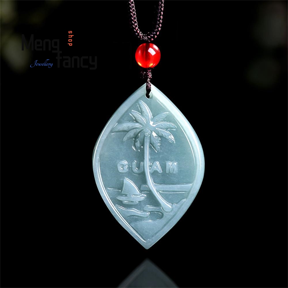 Pacific Jewelry & Watches Los Angeles - Natural A-grade Jadeite Blue Water Pacific