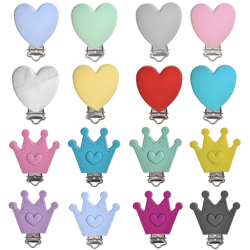 Pacific Jewelry & Watches Los Angeles - 1Pc Baby Silicone Pacifer Clips Pentagram