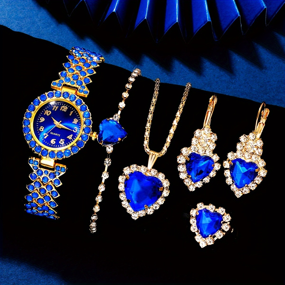 Jewelry Like Watches - 6PCS Elegant Women's Fashion Jewelry and