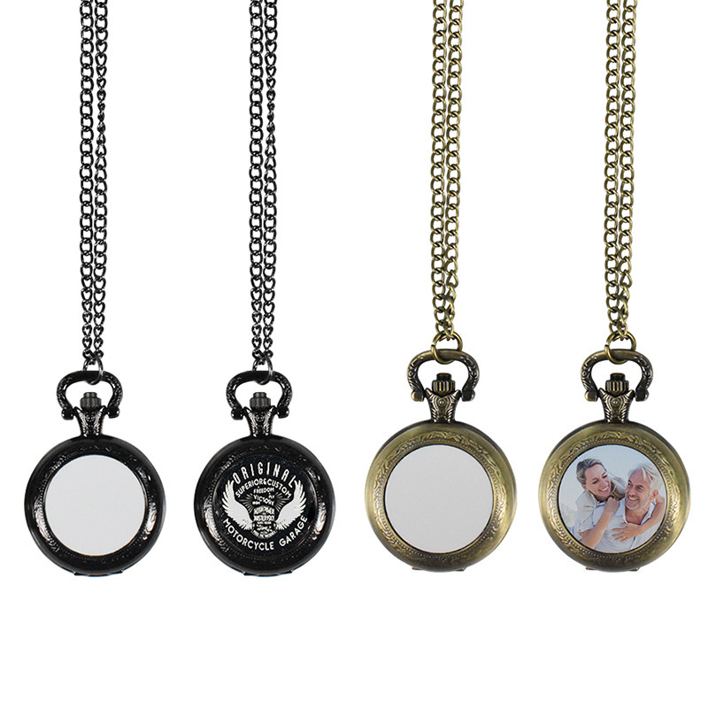 Custom Vintage Metal Pocket Wa - Jewelry Watches For Men ulasan dan harga