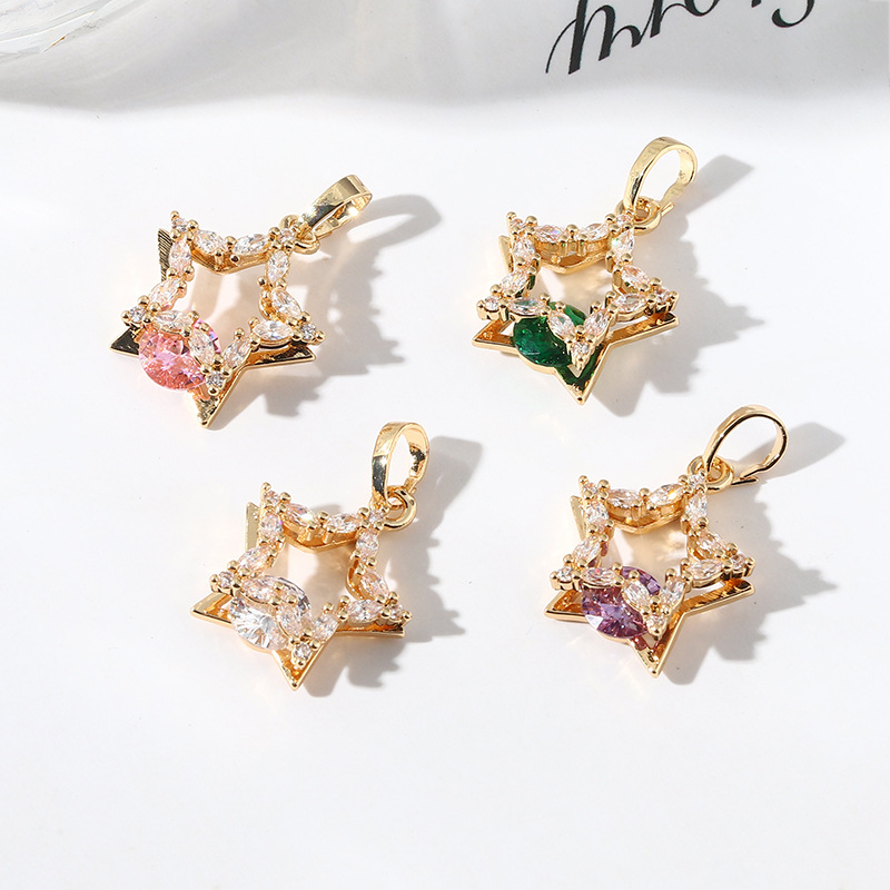 10pcs/ Bag   New fashion diamo - Diamond Stud Earrings ulasan dan harga
