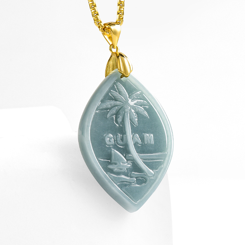 Natural A-grade Jadeite Blue W - Pacific Jewelry & Watches Los Angeles ulasan dan harga