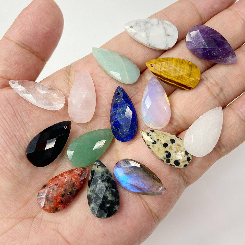 Natural Water Drop Pendant Lab - Opal Earrings Dangle ulasan dan harga