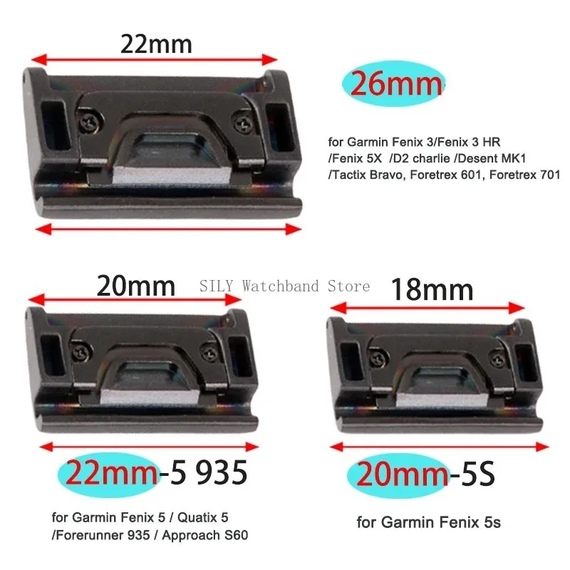 2PCS  Quick-Fit Metal Bands Co - Watch Strap Replacement ulasan dan harga