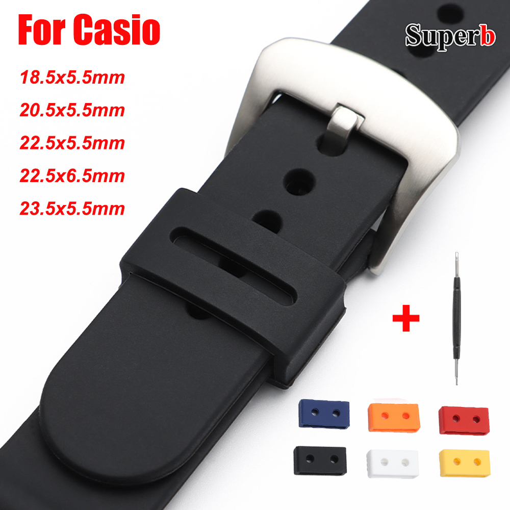 For Casio Rubber Ring Watch St - Watch Strap Replacement ulasan dan harga