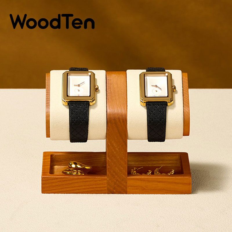 WoodTen Watch Display Stand Wo - Jewelry Like Watches ulasan dan harga