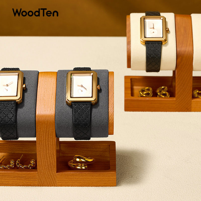 WoodTen Watch Display Stand Wo - Jewelry Like Watches ulasan dan harga