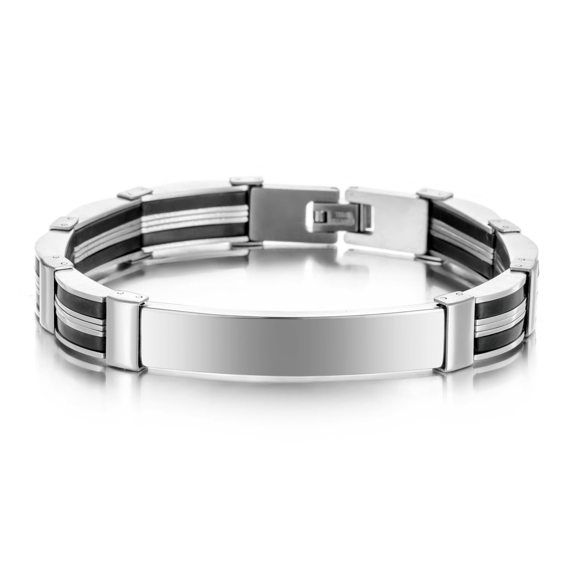 Punk Custom TEXT Name Men Stai - Jewelry Watches For Men ulasan dan harga