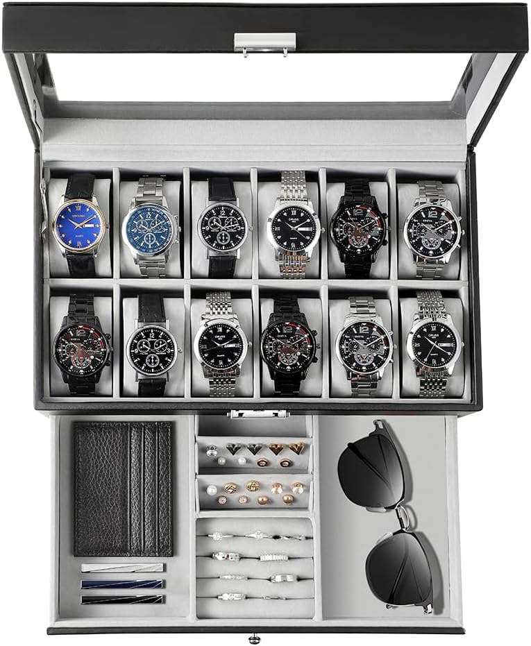 Watch Box Organizer for Men Gi - Jewelry Watches For Men ulasan dan harga
