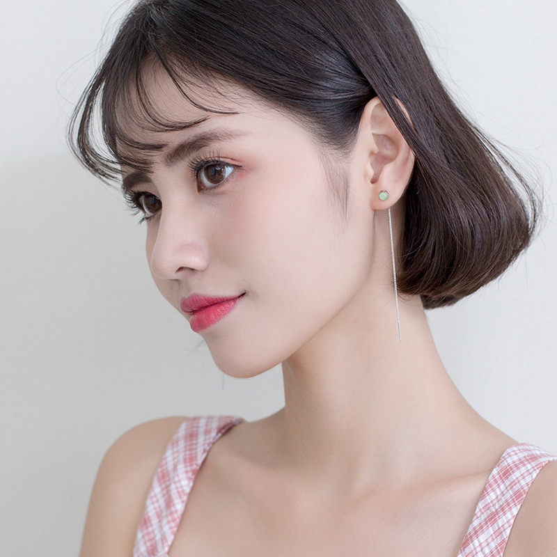 Modian Fashion Dangle Earring  - Opal Earrings Dangle ulasan dan harga