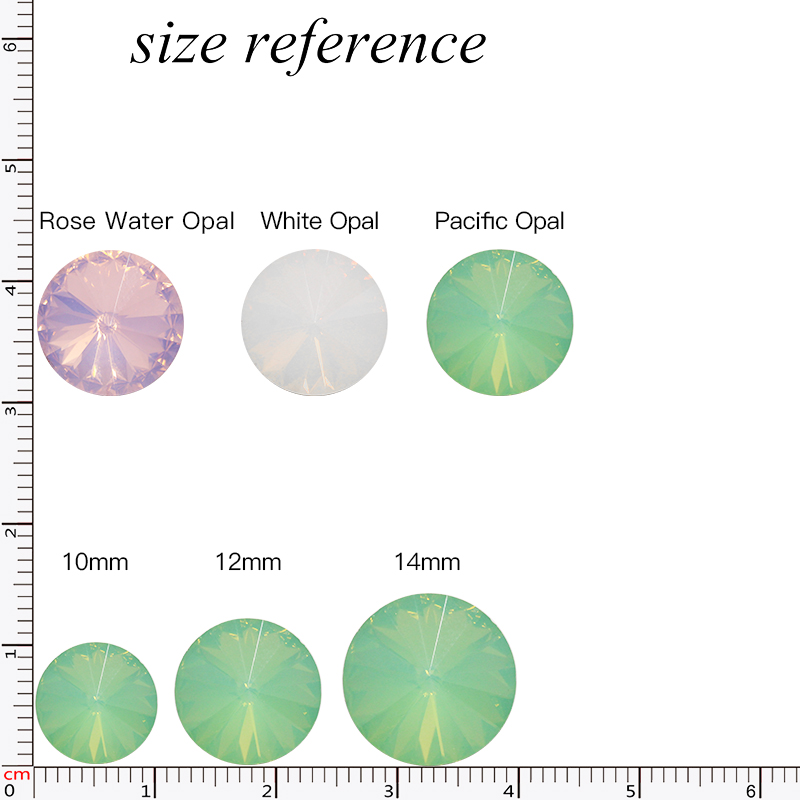 10/12/14mm Rivoli Round Opal R - Pacific Jewelry & Watches Los Angeles ulasan dan harga