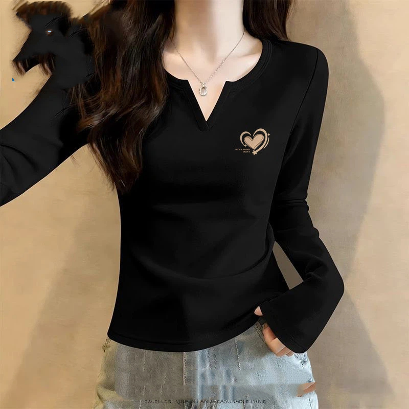 Womens Autumn V Neck Long Slee - S&S Watches & Jewelry Ho Chi Minh ulasan dan harga