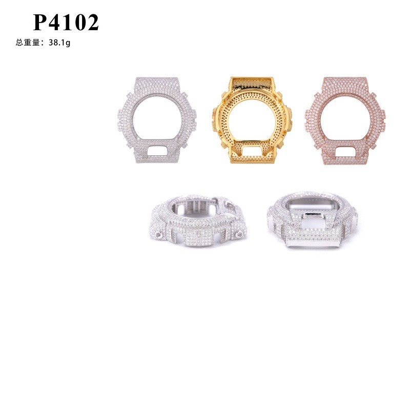 Bling Hip Hop Watch Case: Iced - Jewelry Watches For Men ulasan dan harga
