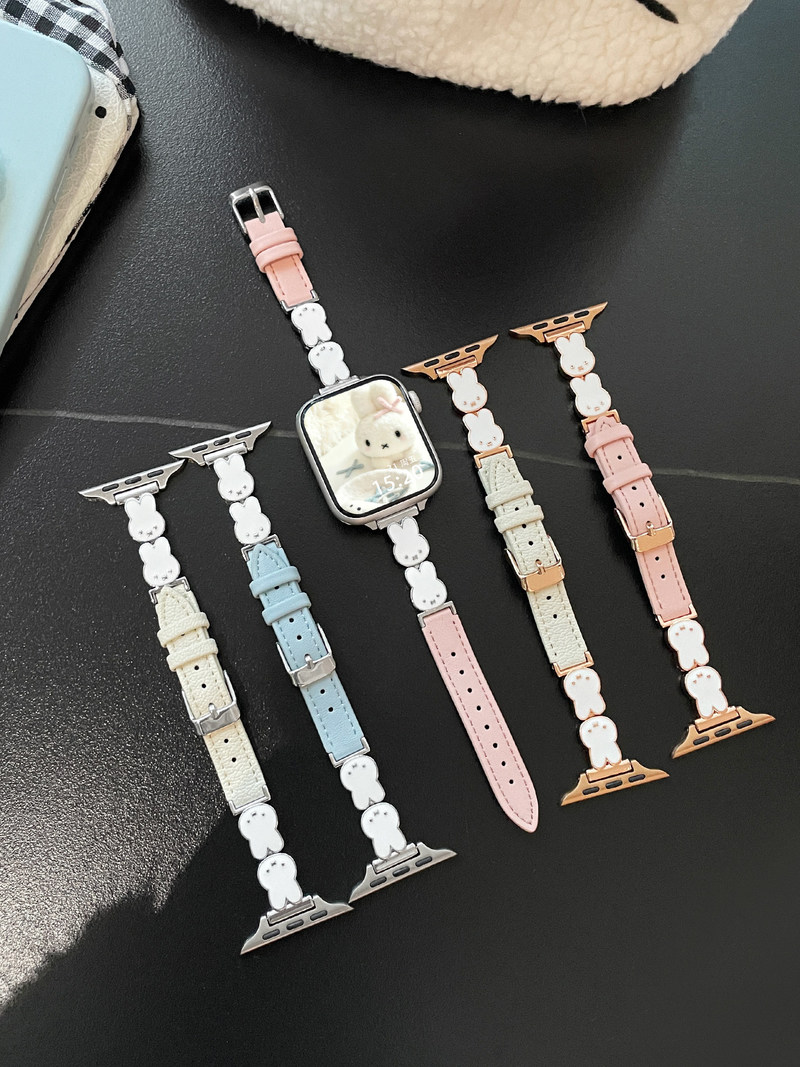 New Miffy Rabbit Leather Watch - Watch Strap Replacement ulasan dan harga