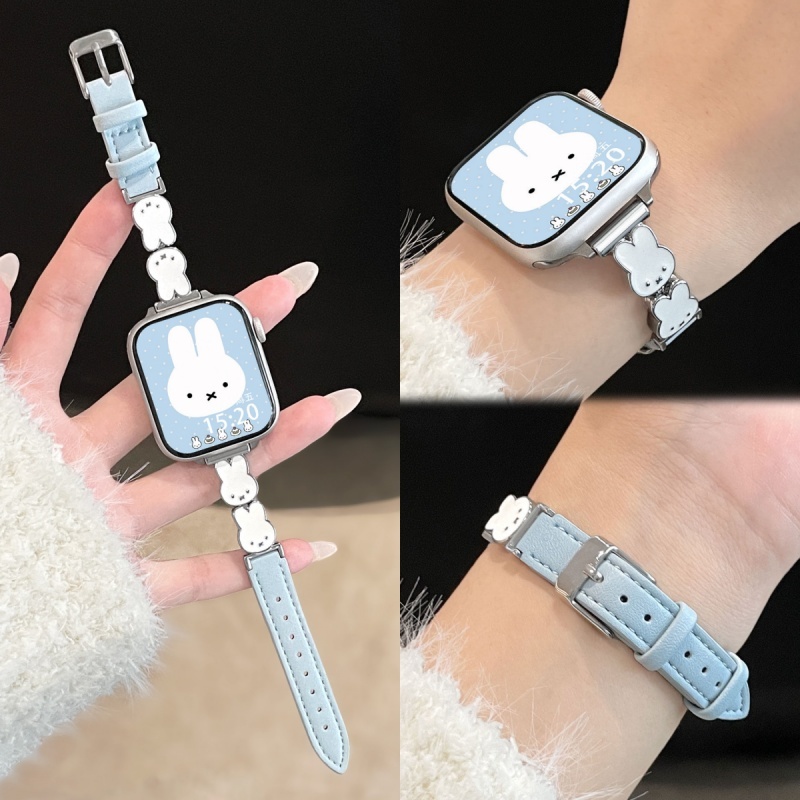 New Miffy Rabbit Leather Watch - Watch Strap Replacement ulasan dan harga