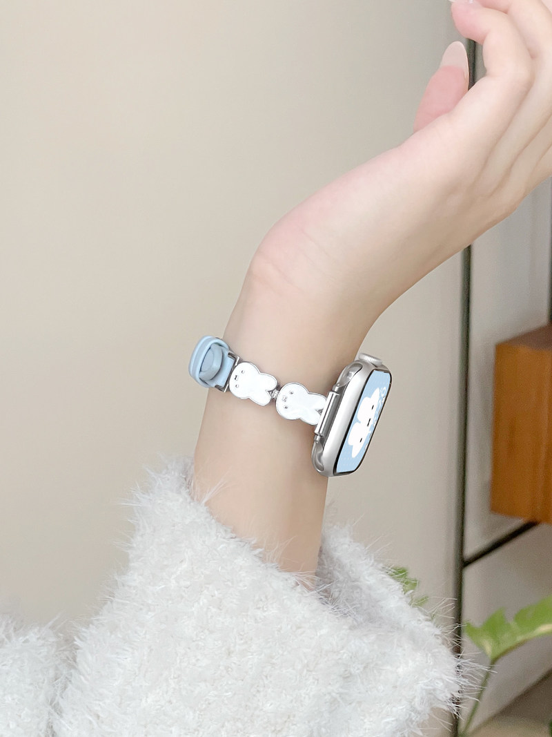 New Miffy Rabbit Leather Watch - Watch Strap Replacement ulasan dan harga