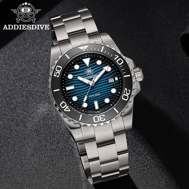 ADDIESDIVE Men's 2115 Quartz W - Watch Strap Replacement ulasan dan harga
