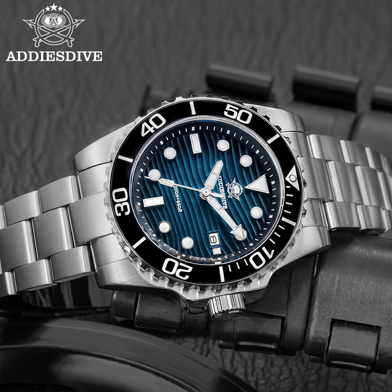 ADDIESDIVE Men's 2115 Quartz W - Watch Strap Replacement ulasan dan harga