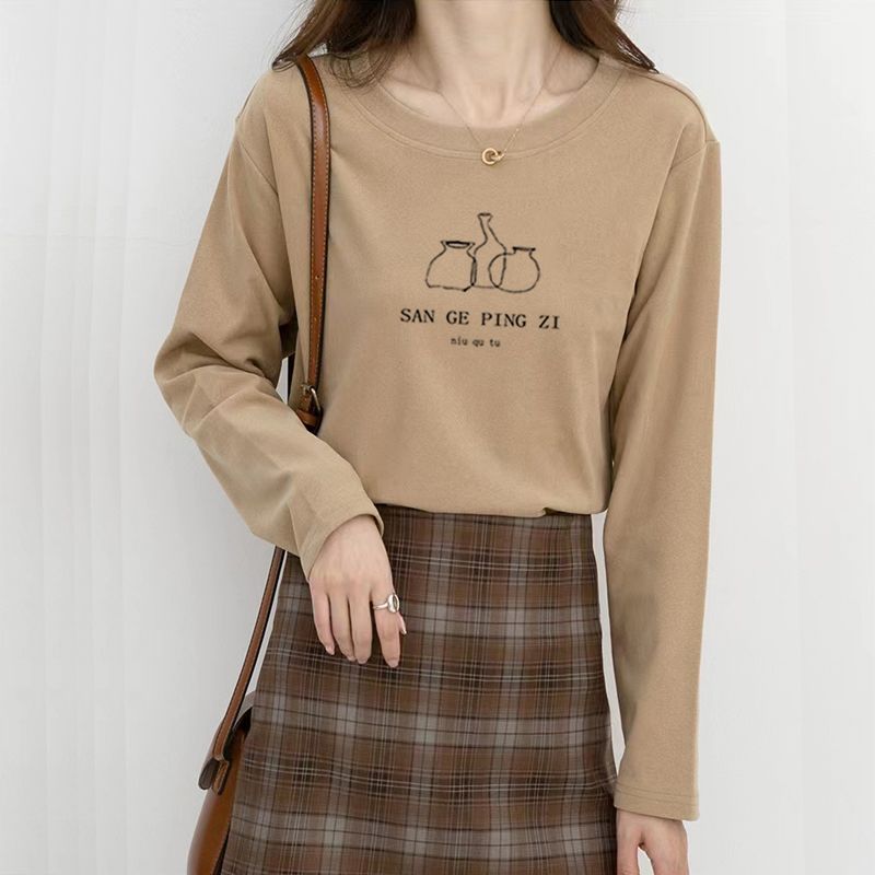 Women Korean Style Crew Neck B - S&S Watches & Jewelry Ho Chi Minh ulasan dan harga